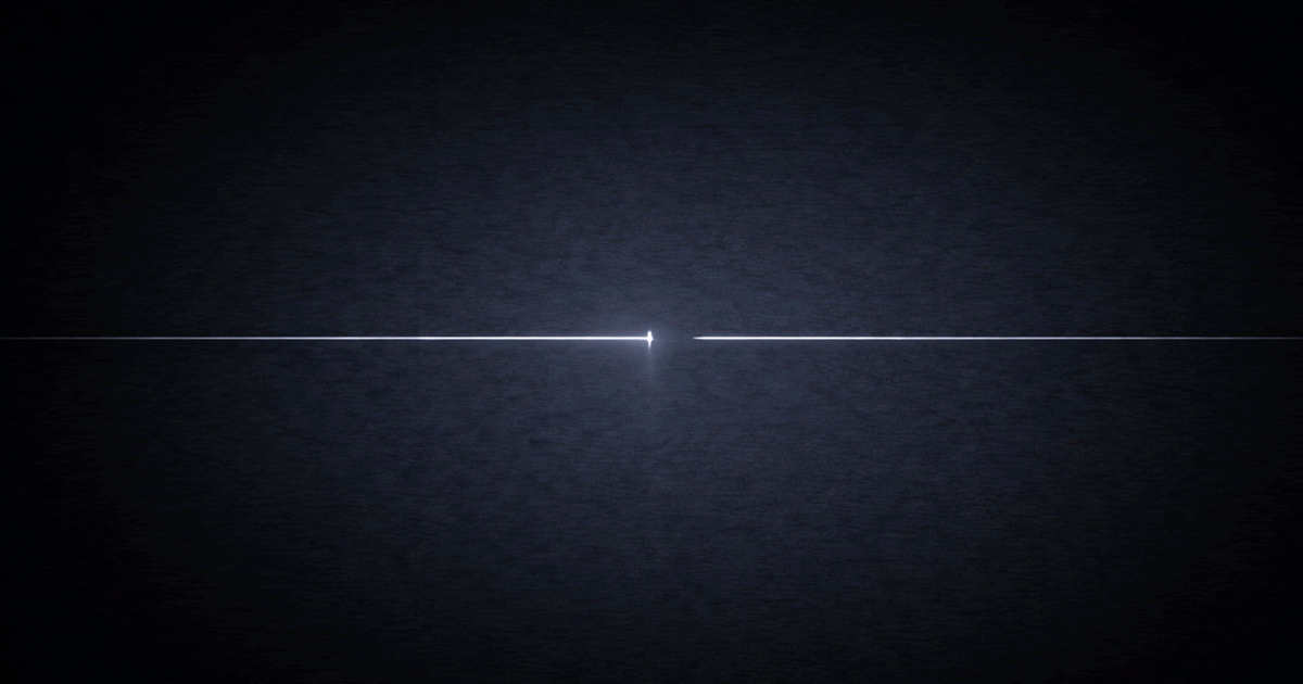 終わりと断絶に人が意味を与えようとする心理を表した抽象的なイメージ