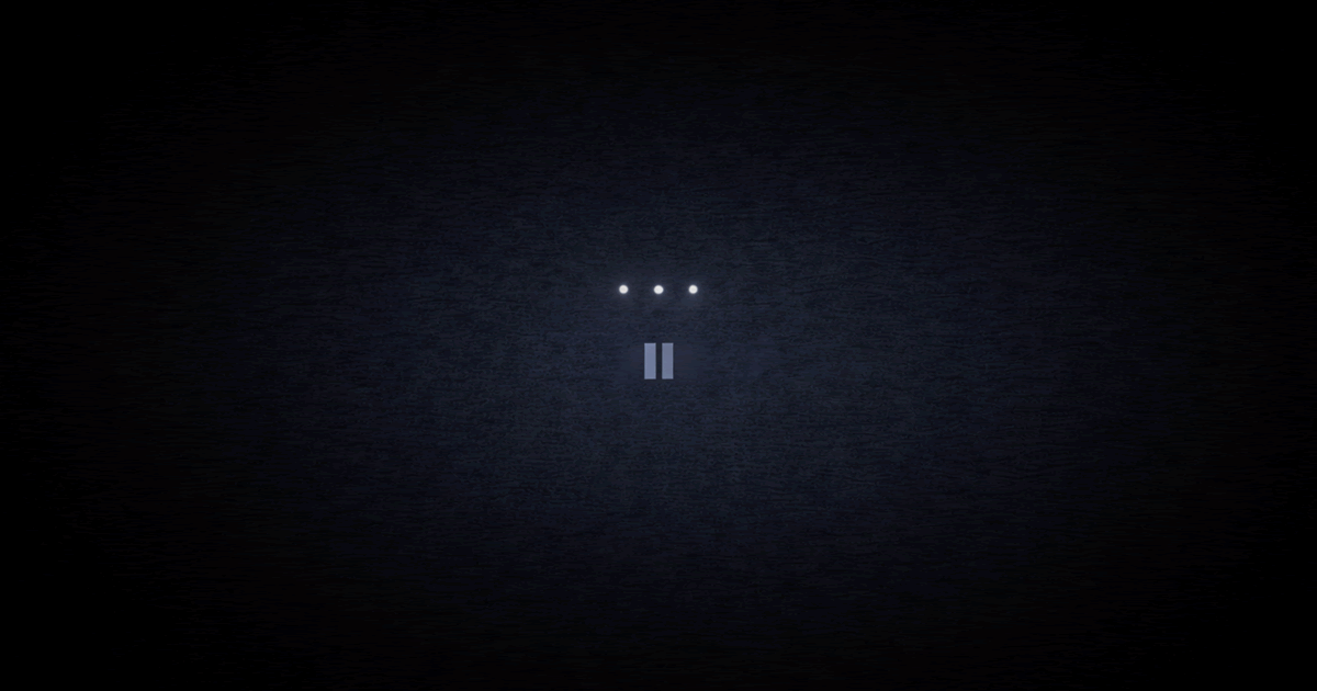 何も起きない時間に人が不安を感じる心理を表した抽象的なイメージ