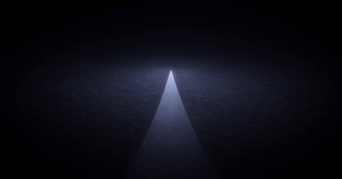 一本道が選択肢のなさと心理的な不安を象徴していることを表した抽象的なイメージ