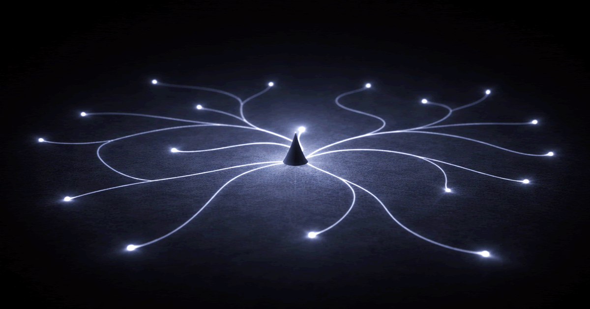 選択肢が多すぎることで不安と迷いが生じる心理を表した抽象的なイメージ