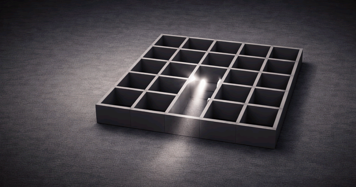 制度の中にある小さな抜け道を象徴した抽象的なイメージ